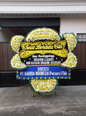 Papan Bunga Duka di Tanjunghurip