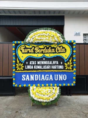 Papan Bunga Duka di Tanjunghurip