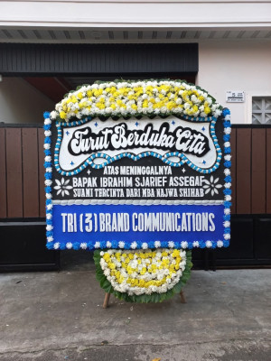 Papan Bunga Duka di Tanjunghurip